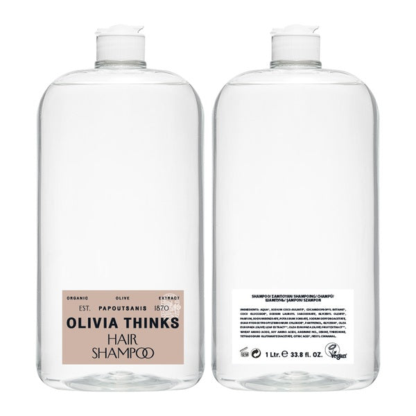 Șampon de pǎr Olivia Thinks - 1000 ml