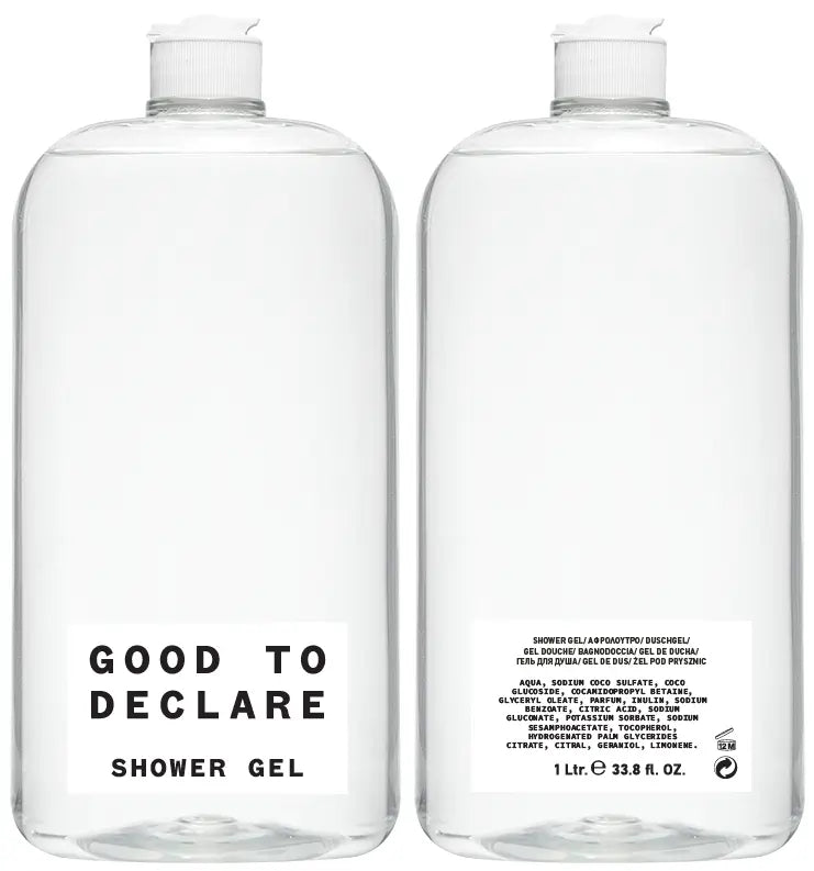 Gel de duș GOOD TO DECLARE Papoutsanis rezervă- 1000 ml