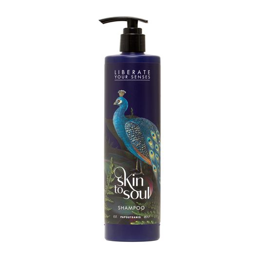 Şampon pentru pǎr Skin to Soul Papoutsanis, dispenser - 440 ml | Lux Spa