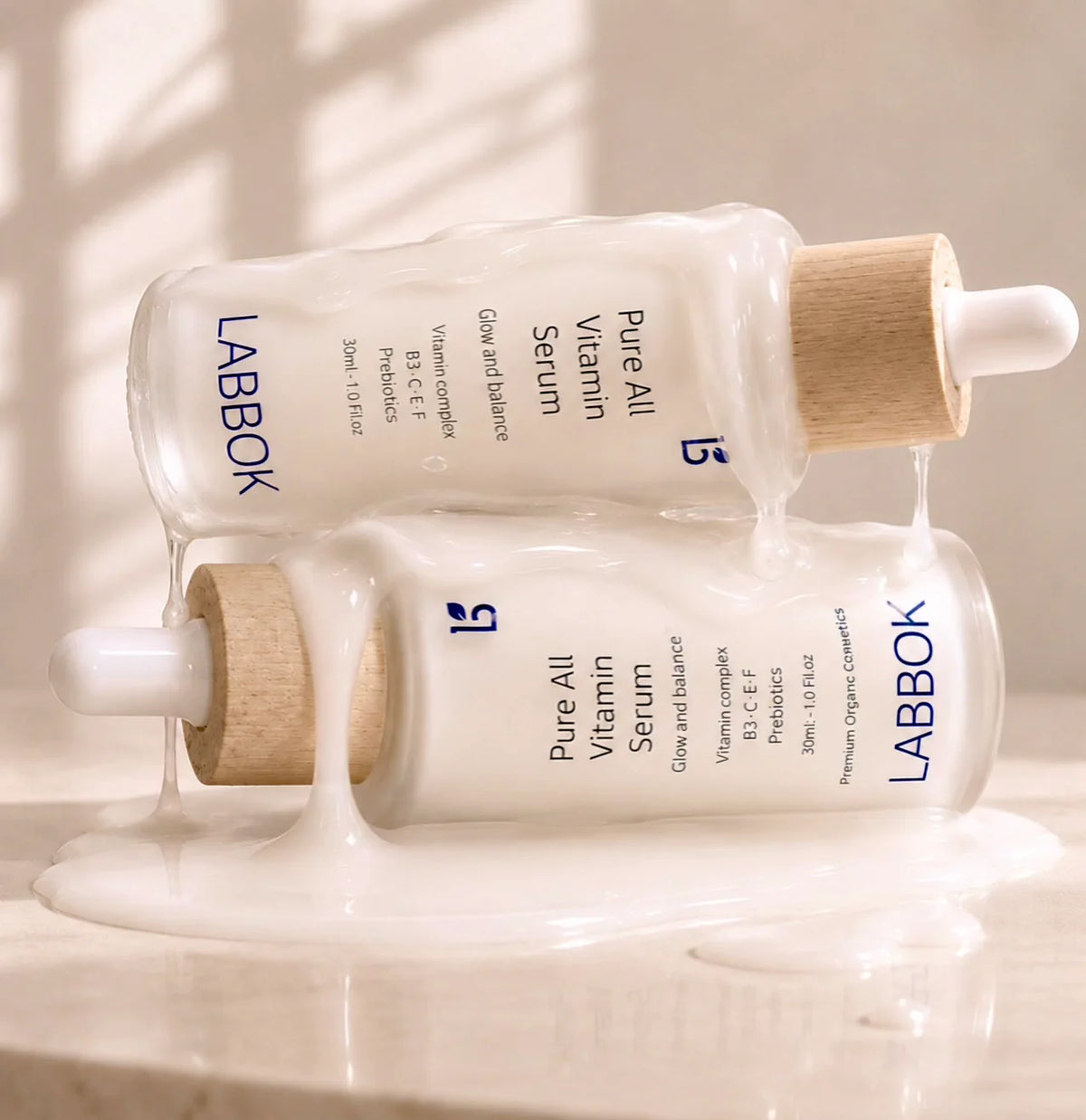 Ser Labbok cu toate vitaminele esențiale pielii și prebiotice - 30 ml
