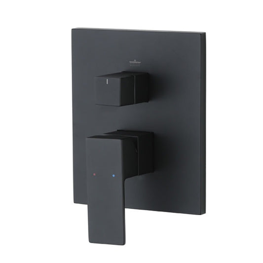 Set de robinete de duș încastrate Mamba Matte Black